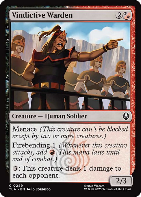 Vindictive Warden [Foil]