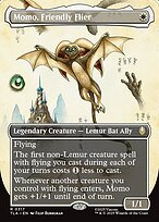 Momo, Friendly Flier [Borderless Field Notes]