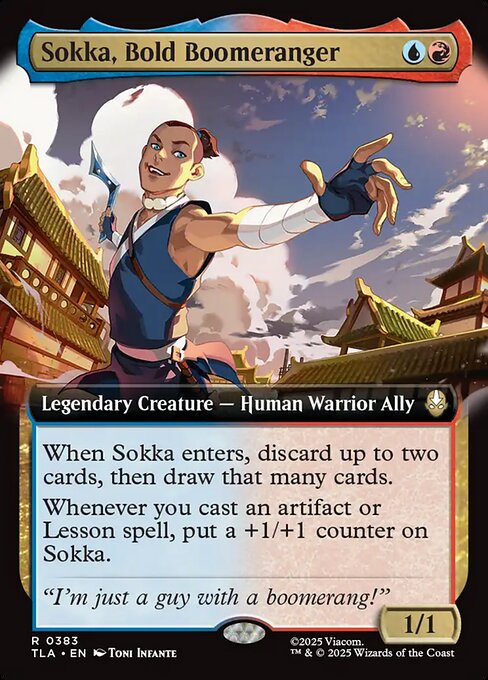 Sokka, Bold Boomeranger [Extended Artwork Foil]