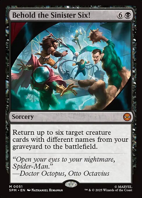 Behold the Sinister Six! [Foil]