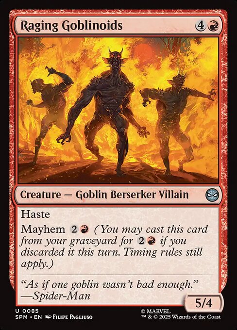 Raging Goblinoids [Foil]