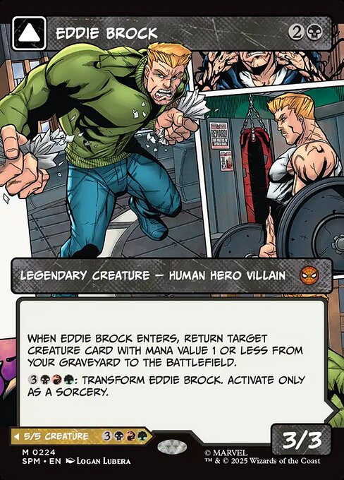 Eddie Brock // Venom, Lethal Protector [Borderless Panel]