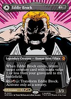 Eddie Brock // Venom, Lethal Protector [Borderless Classic Comic Foil]