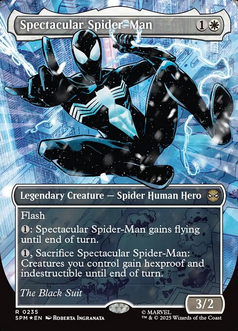 Spectacular Spider-Man [Borderless Custome Change Textured Foil]