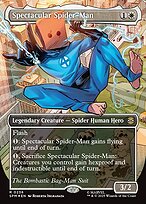Spectacular Spider-Man [Borderless Custome Change Textured Foil]