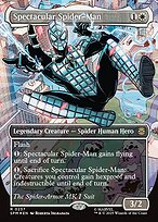 Spectacular Spider-Man [Borderless Custome Change Textured Foil]