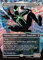 Spectacular Spider-Man [Borderless Custome Change Textured Foil]