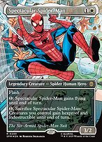 Spectacular Spider-Man [Borderless Custome Change Textured Foil]