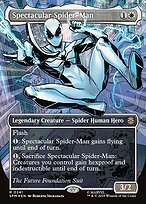 Spectacular Spider-Man [Borderless Custome Change Textured Foil]