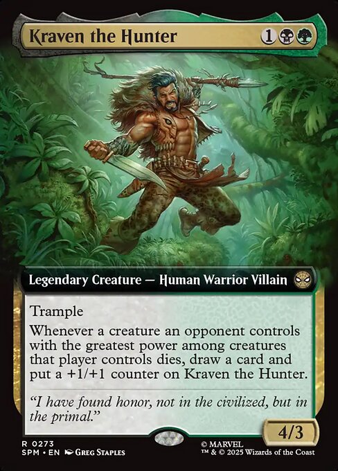 Kraven the Hunter [Extended Artwork]