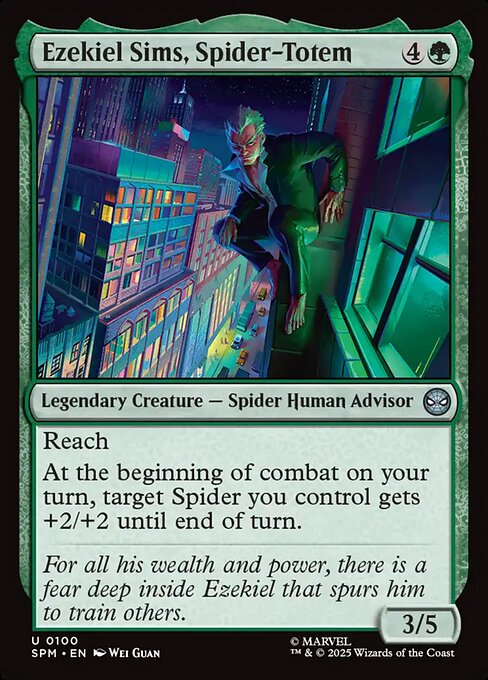 Ezekiel Sims, Spider-Totem [Foil]