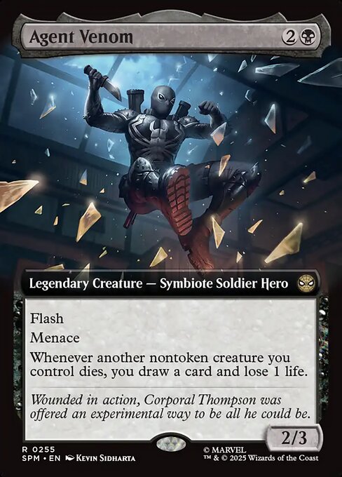 Agent Venom [Extended Artwork Foil]