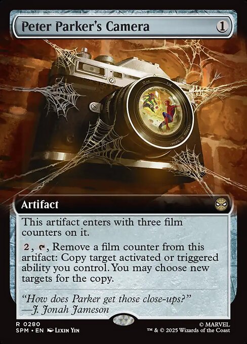 Peter Parker's Camera [Extended Artwork Foil]