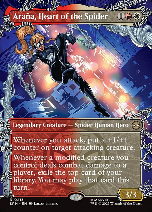 Araña, Heart of the Spider [Borderless Web-Slinger Foil]