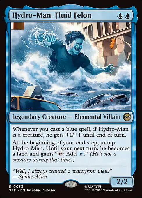 Hydro-Man, Fluid Felon [Foil]