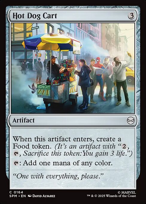 Hot Dog Cart [Foil]