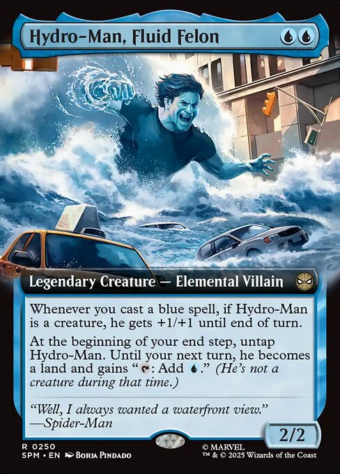 Hydro-Man, Fluid Felon [Extended Artwork Foil]