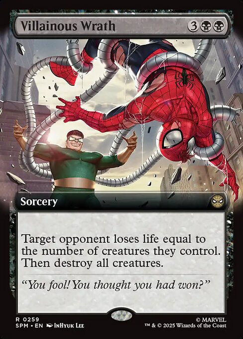 Villainous Wrath [Extended Artwork Foil]