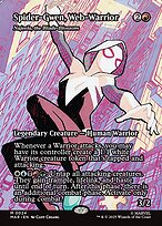 Spider-Gwen, Web-Warrior (Najeela, the Blade-Blossom) [Borderless Source Material]