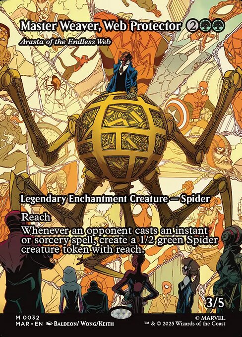 Master Weaver, Web Protector (Arasta of the Endless Web) [Borderless Source Material]