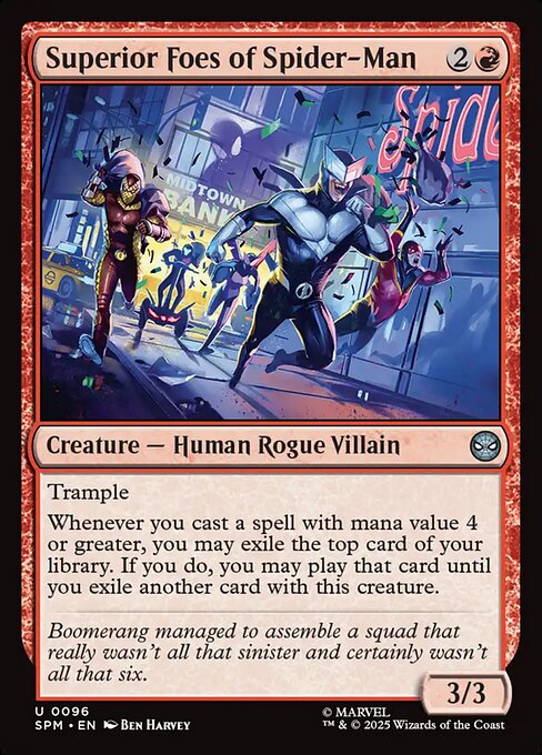 Superior Foes of Spider-Man [Foil]