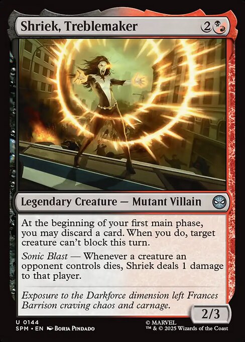 Shriek, Treblemaker [Foil]