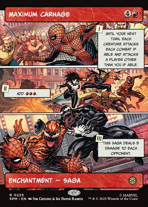 Maximum Carnage [Borderless Panel]