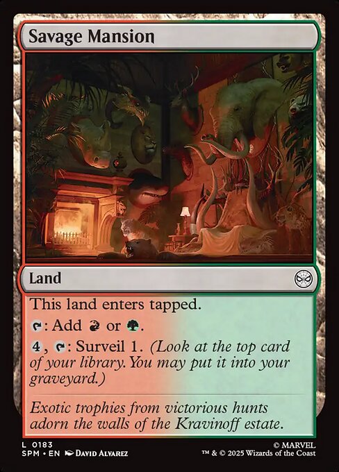 Savage Mansion [Foil]