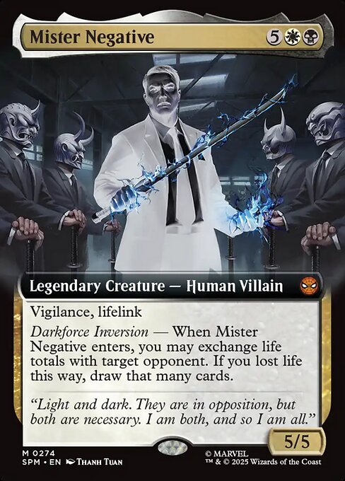 Mister Negative [Extended Artwork Foil]