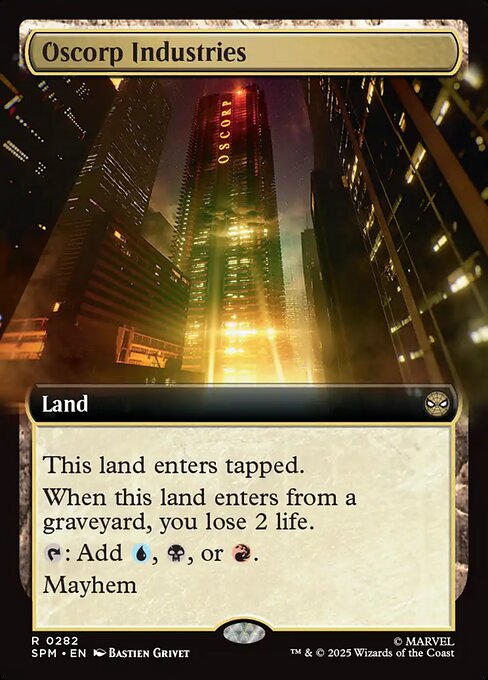 Oscorp Industries [Extended Artwork Foil]