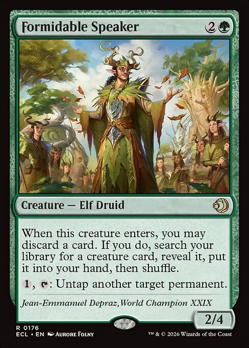 Formidable Speaker [Foil]
