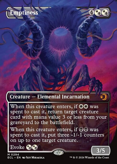 Emptiness [Borderless Foil]