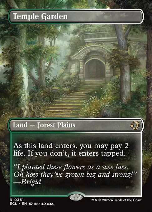 Temple Garden [Borderless Foil]