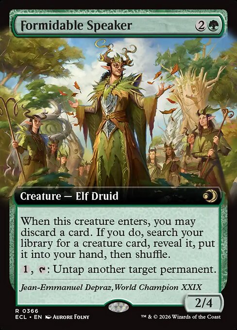Formidable Speaker [Extended Artwork Foil]