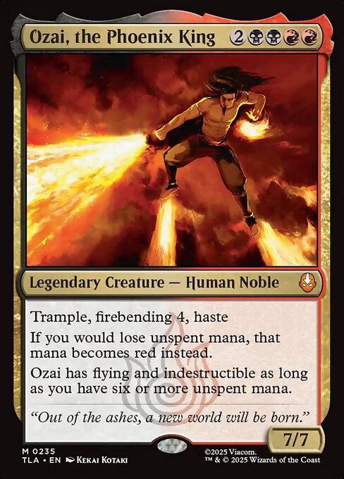 Ozai, the Phoenix King [Foil]