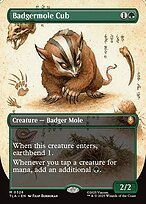 Badgermole Cub [Borderless Field Notes]