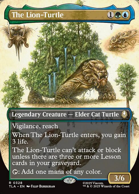 The Lion-Turtle [Borderless Field Notes]