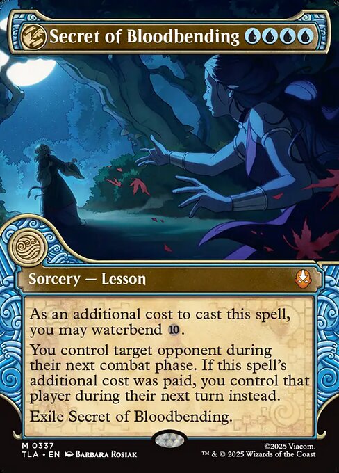 Secret of Bloodbending [Elemental Frame Foil]