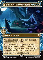 Secret of Bloodbending [Elemental Frame]