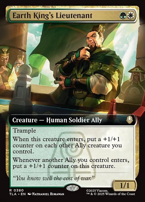 Earth King's Lieutenant [Extended Artwork Foil]