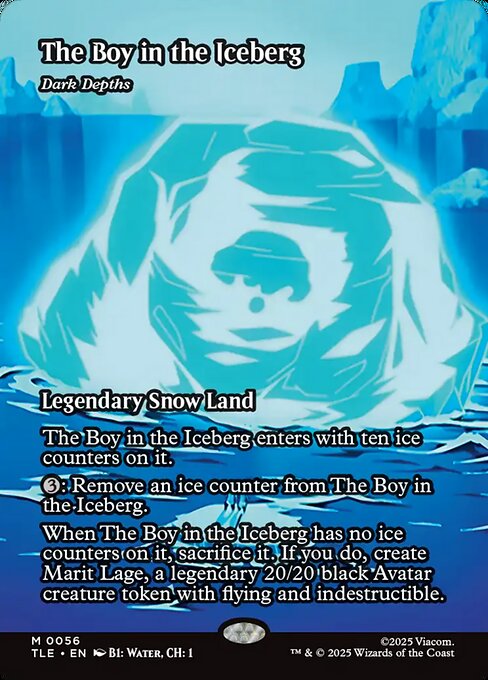 The Boy in the Iceberg (Dark Depths) [Borderless Source Material]