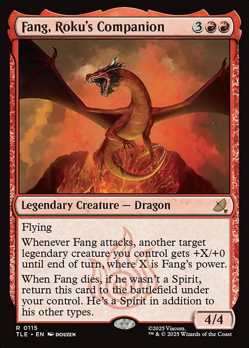 Fang, Roku's Companion [Foil]