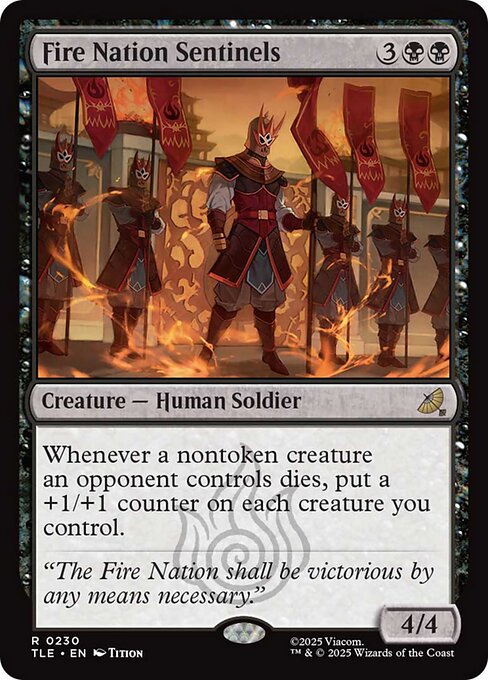 Fire Nation Sentinels [Foil]