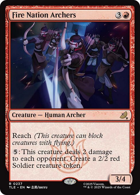 Fire Nation Archers [Foil]