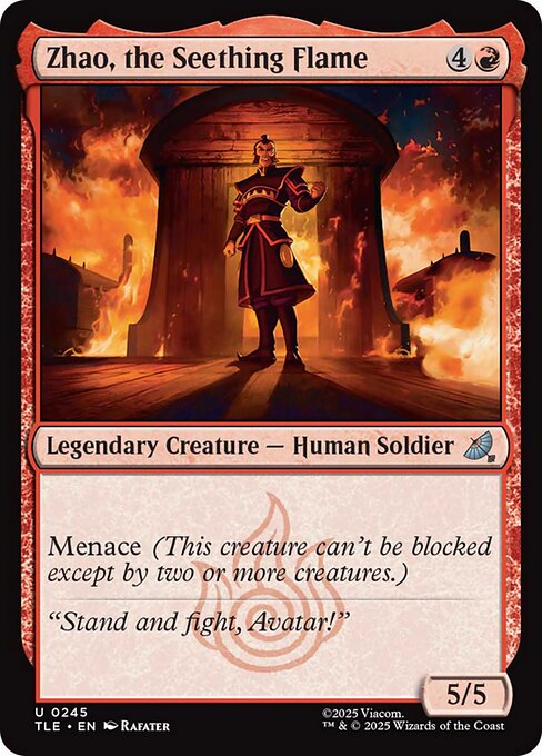 Zhao, the Seething Flame [Foil]