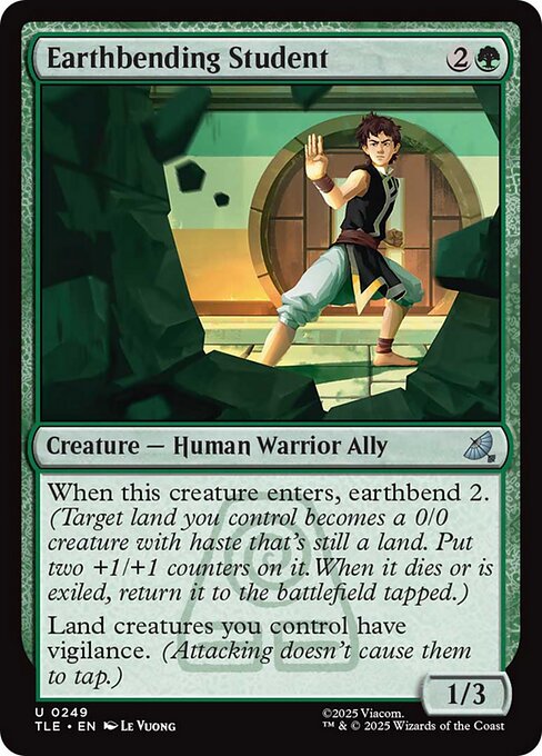 Earthbending Student [Foil]