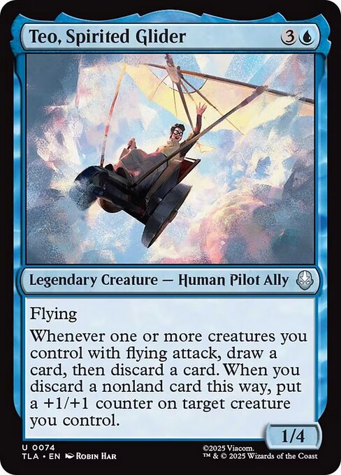 Teo, Spirited Glider [Foil]
