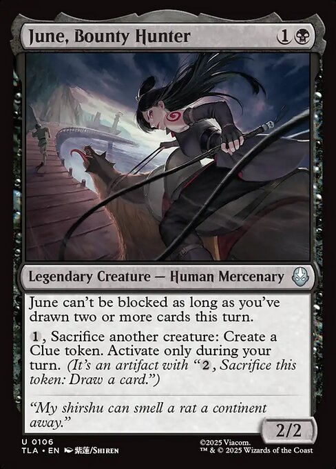 June, Bounty Hunter [Foil]