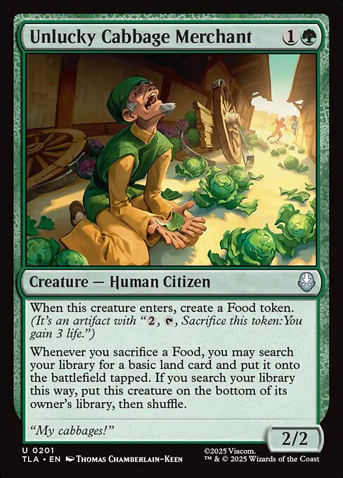 Unlucky Cabbage Merchant [Foil]