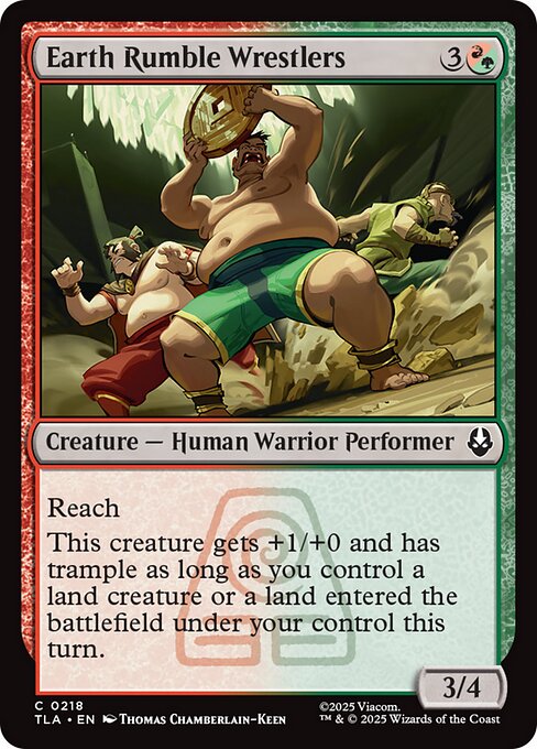 Earth Rumble Wrestlers [Foil]